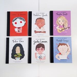 Little People Big Dreams Book Lot of 6 including Taylor Swift